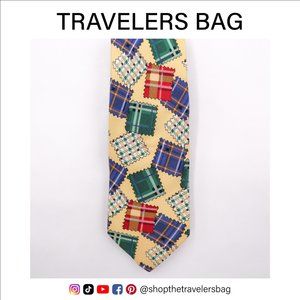 Multicolor Patch Pattern Tie | Lands End